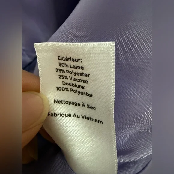 Talbots Lavender Blazer with Button Details size 14W NEW WITHOUT TAG - Picture 8 of 8